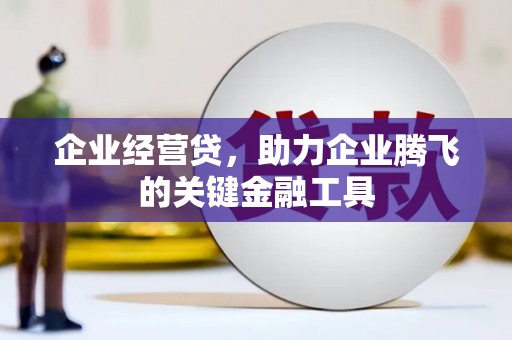 达茂旗企业经营贷，助力企业腾飞的关键金融工具