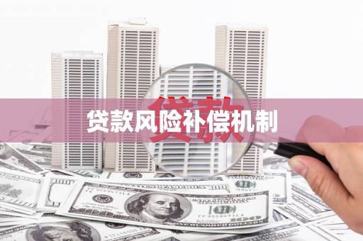 曾都贷款风险补偿机制