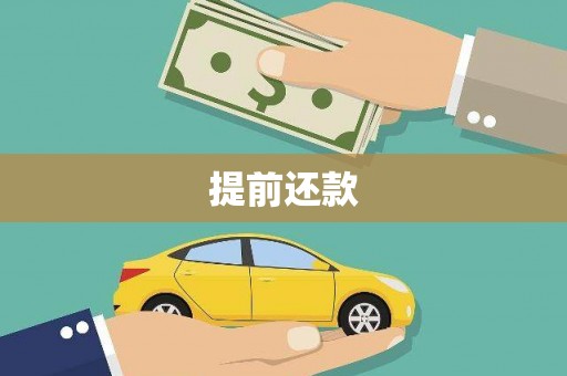 镇远提前还款