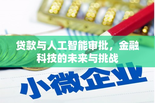 华容贷款与人工智能审批，金融科技的未来与挑战