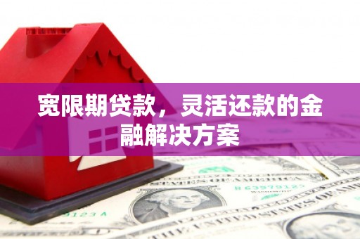 怀化宽限期贷款，灵活还款的金融解决方案