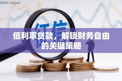 南乐低利率贷款，解锁财务自由的关键策略