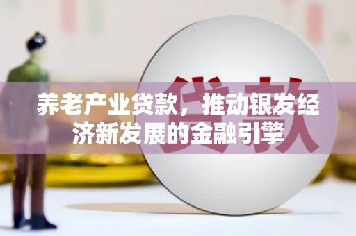 润州养老产业贷款，推动银发经济新发展的金融引擎