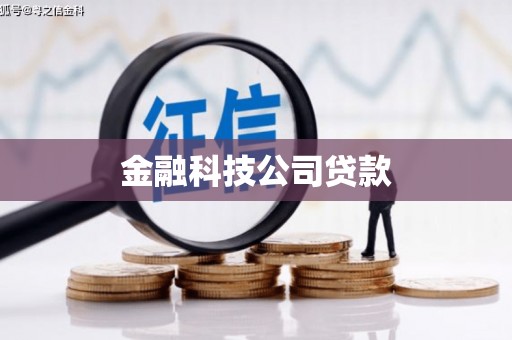 古县金融科技公司贷款