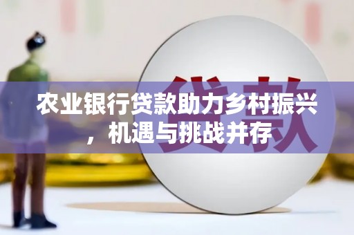 临翔农业银行贷款助力乡村振兴，机遇与挑战并存