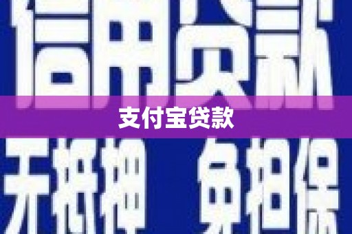 博罗支付宝贷款