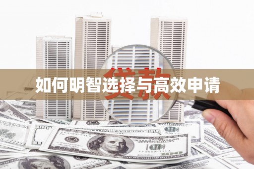 横县如何明智选择与高效申请