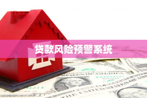 泾阳贷款风险预警系统